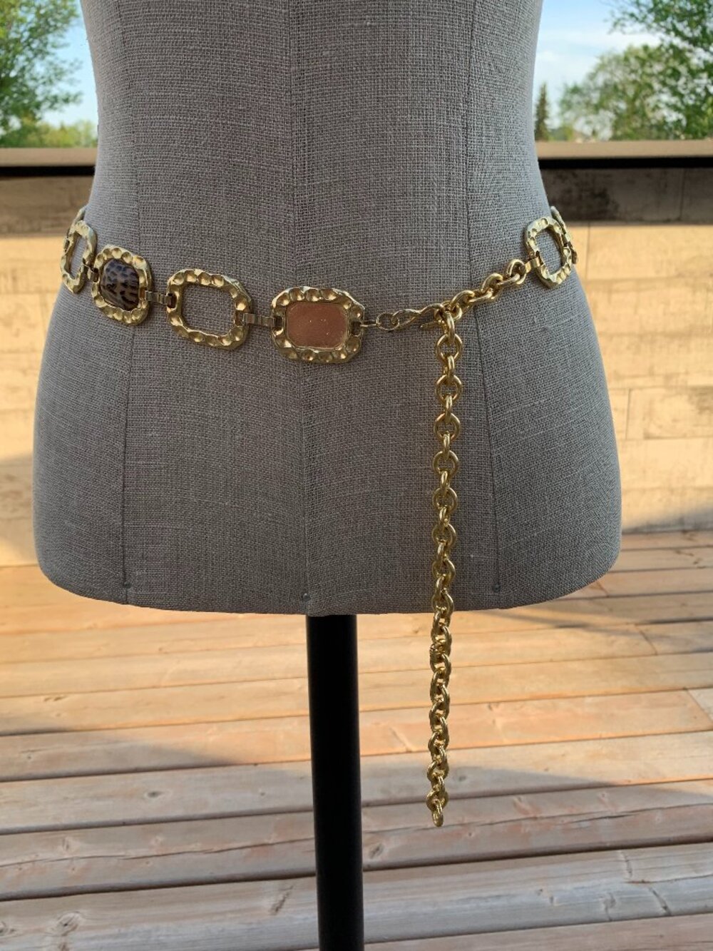 Vintage Chain Hip Waist Belt Gold Bikini Body Jewelry Beach Festival Boho Retro